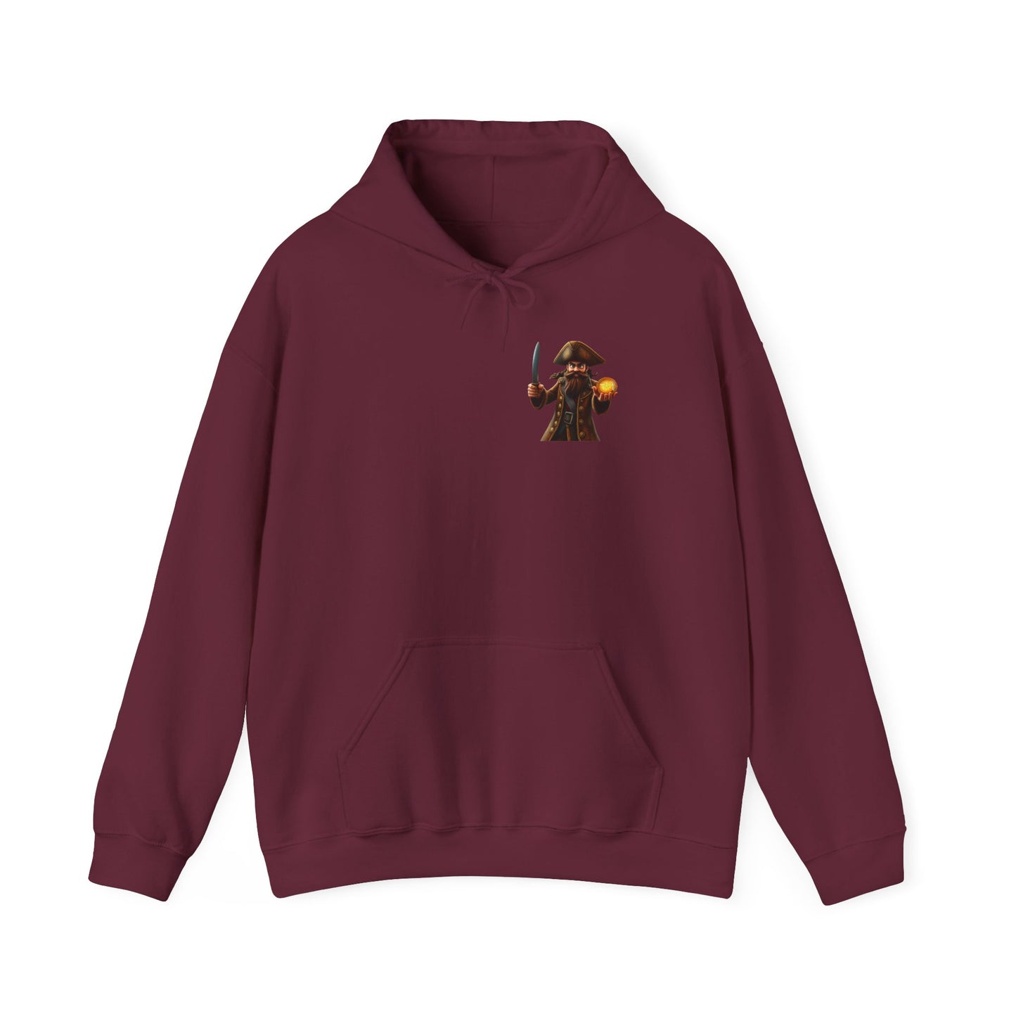 Pirate Adventure Unisex Heavy Blend™ Hoodie - Perfect for Gamers and Movie Lovers - Calzo's