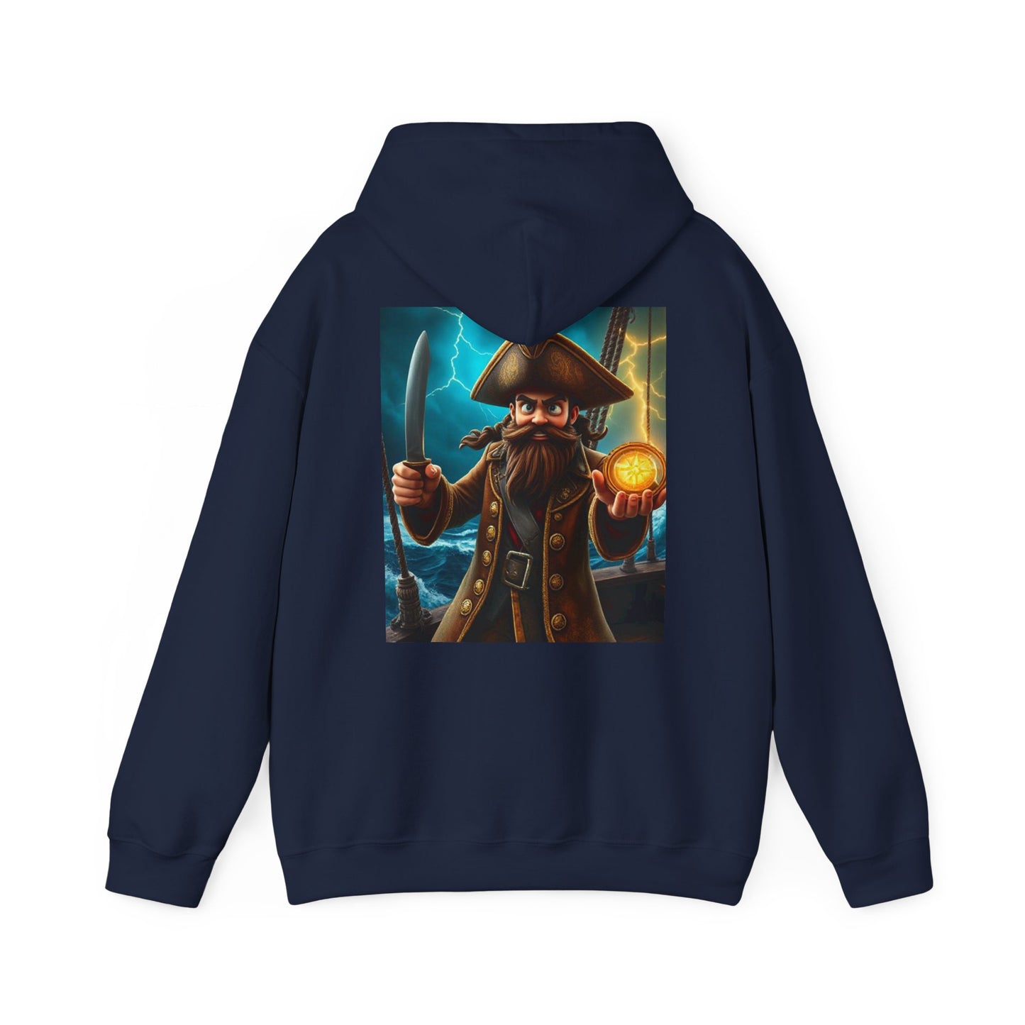 Pirate Adventure Unisex Heavy Blend™ Hoodie - Perfect for Gamers and Movie Lovers