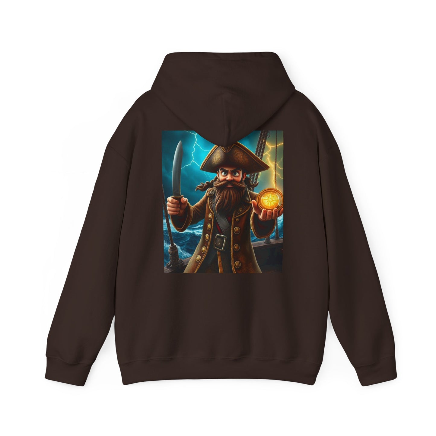 Pirate Adventure Unisex Heavy Blend™ Hoodie - Perfect for Gamers and Movie Lovers