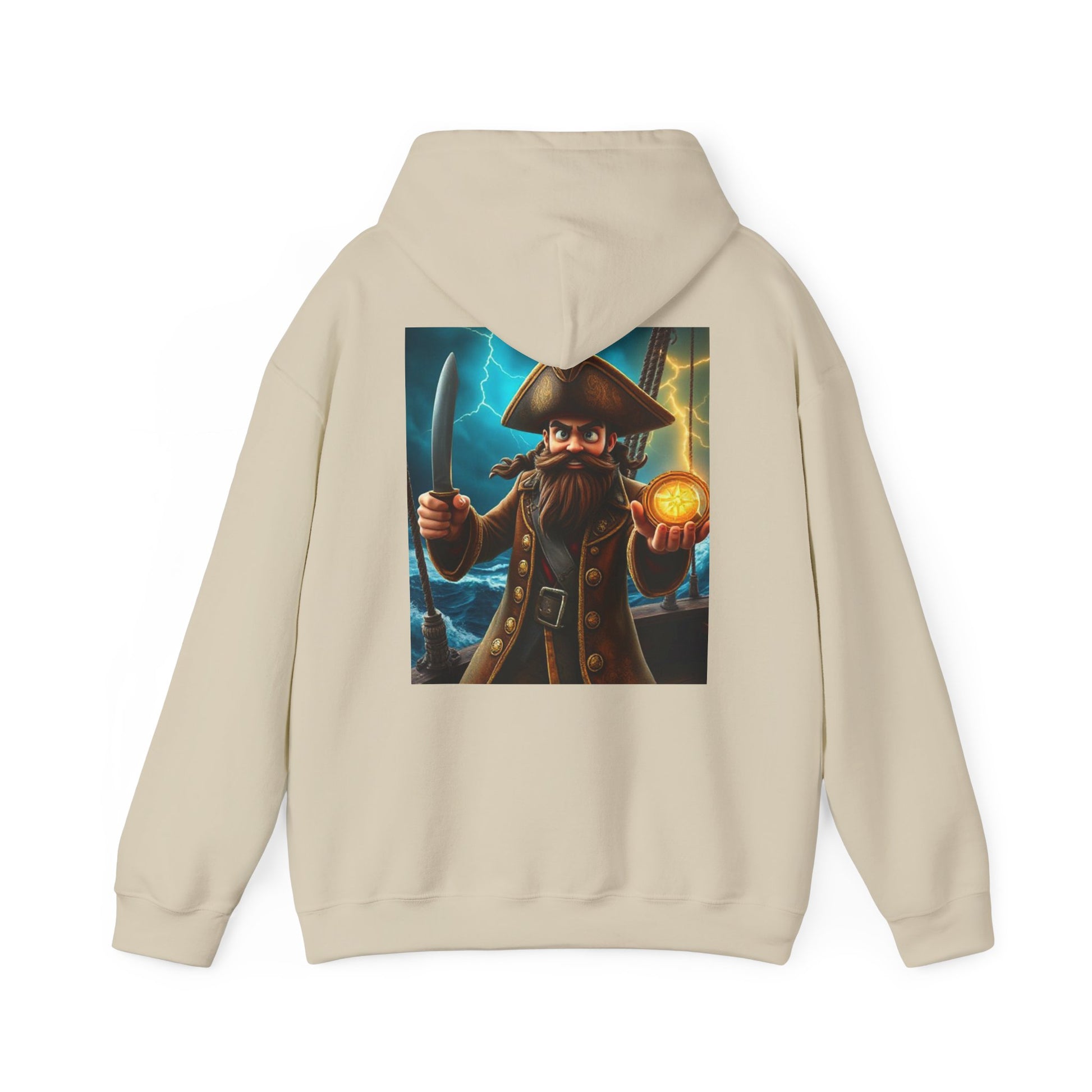 Pirate Adventure Unisex Heavy Blend™ Hoodie - Perfect for Gamers and Movie Lovers - Calzo's