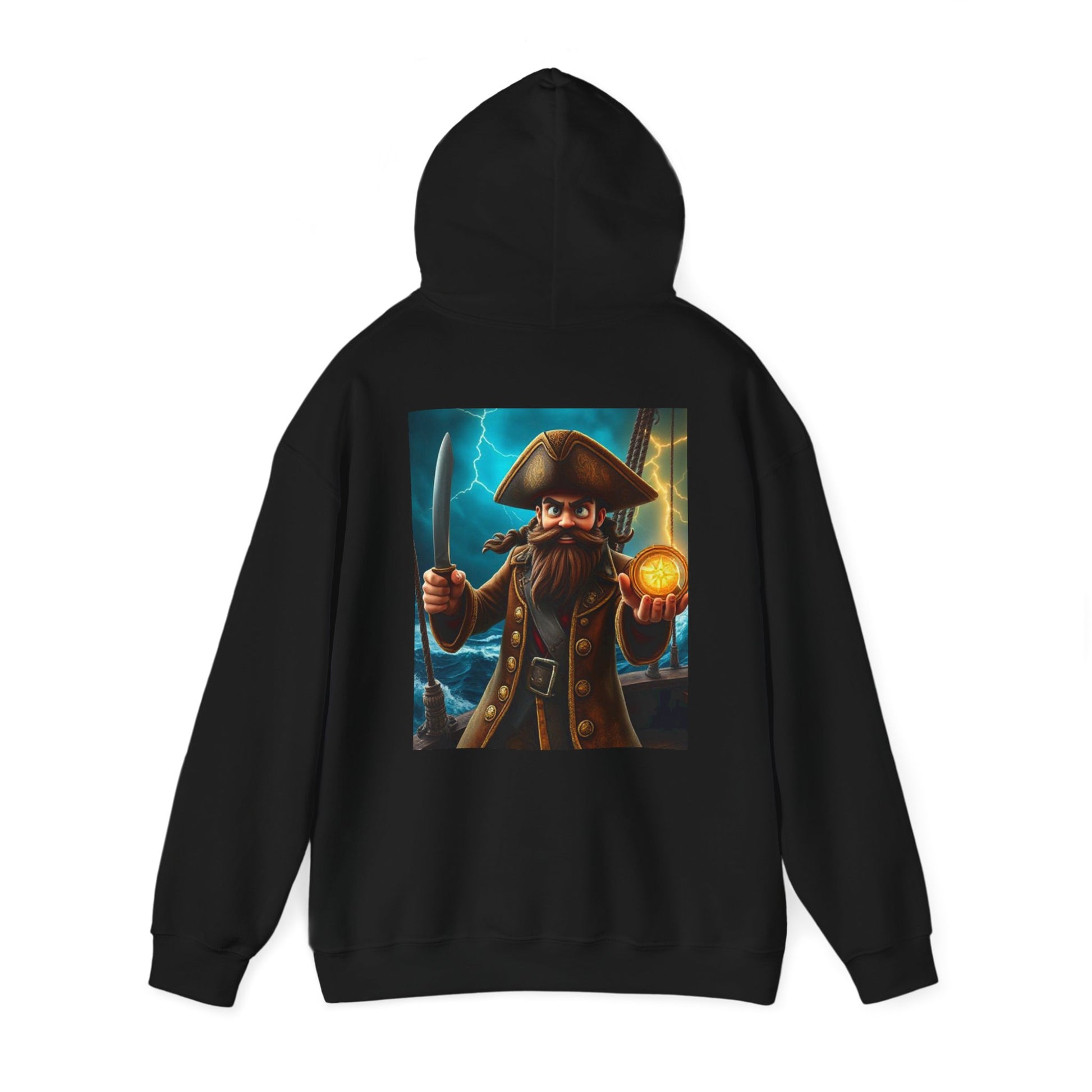 Pirate Adventure Unisex Heavy Blend™ Hoodie - Perfect for Gamers and Movie Lovers - Calzo's