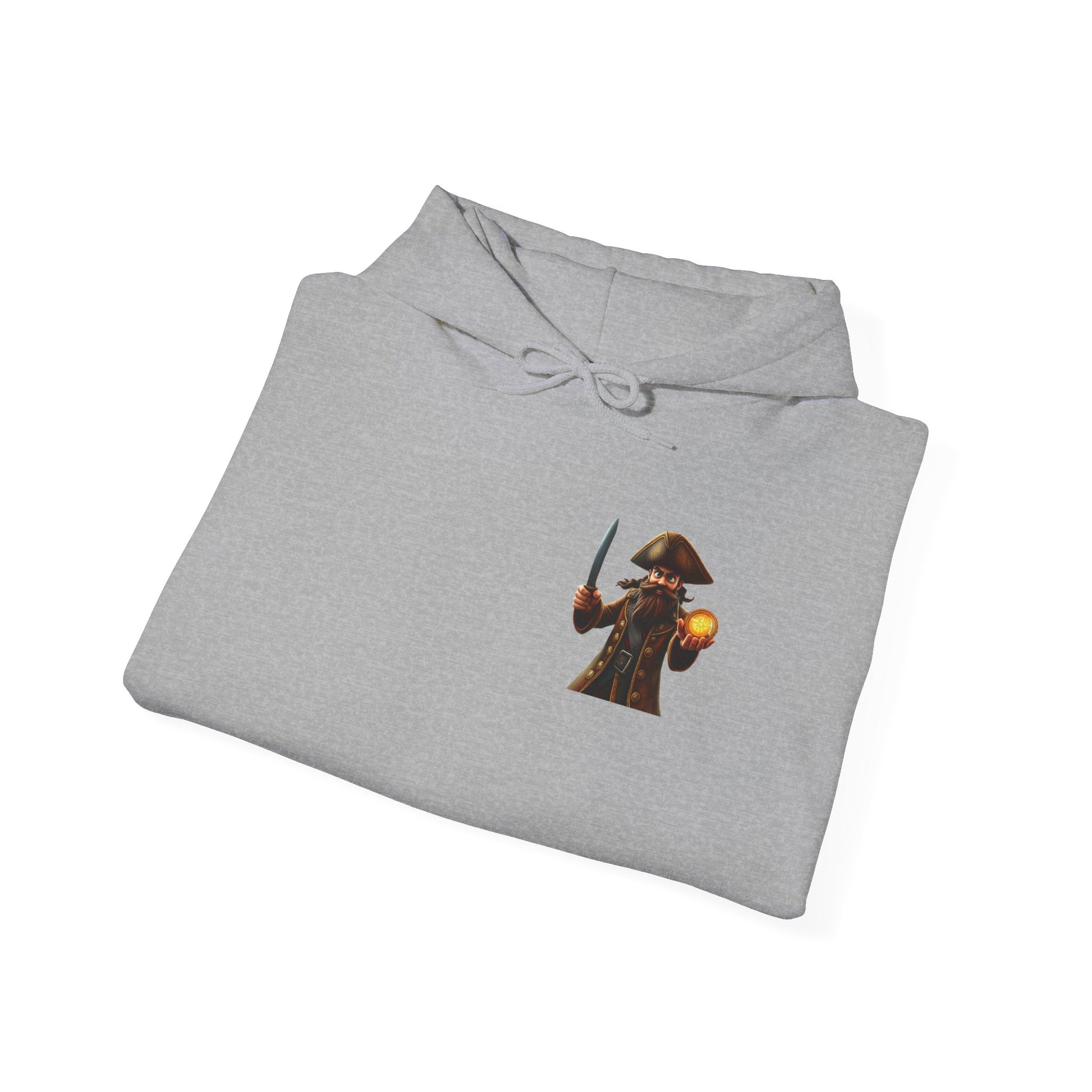 Pirate Adventure Unisex Heavy Blend™ Hoodie - Perfect for Gamers and Movie Lovers - Calzo's