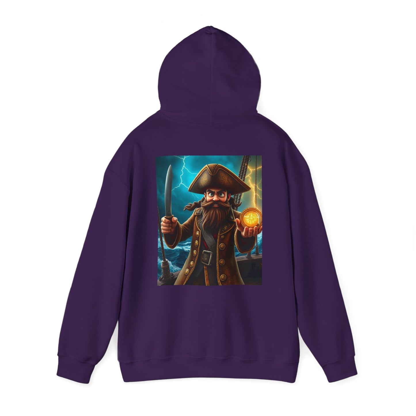 Pirate Adventure Unisex Heavy Blend™ Hoodie - Perfect for Gamers and Movie Lovers