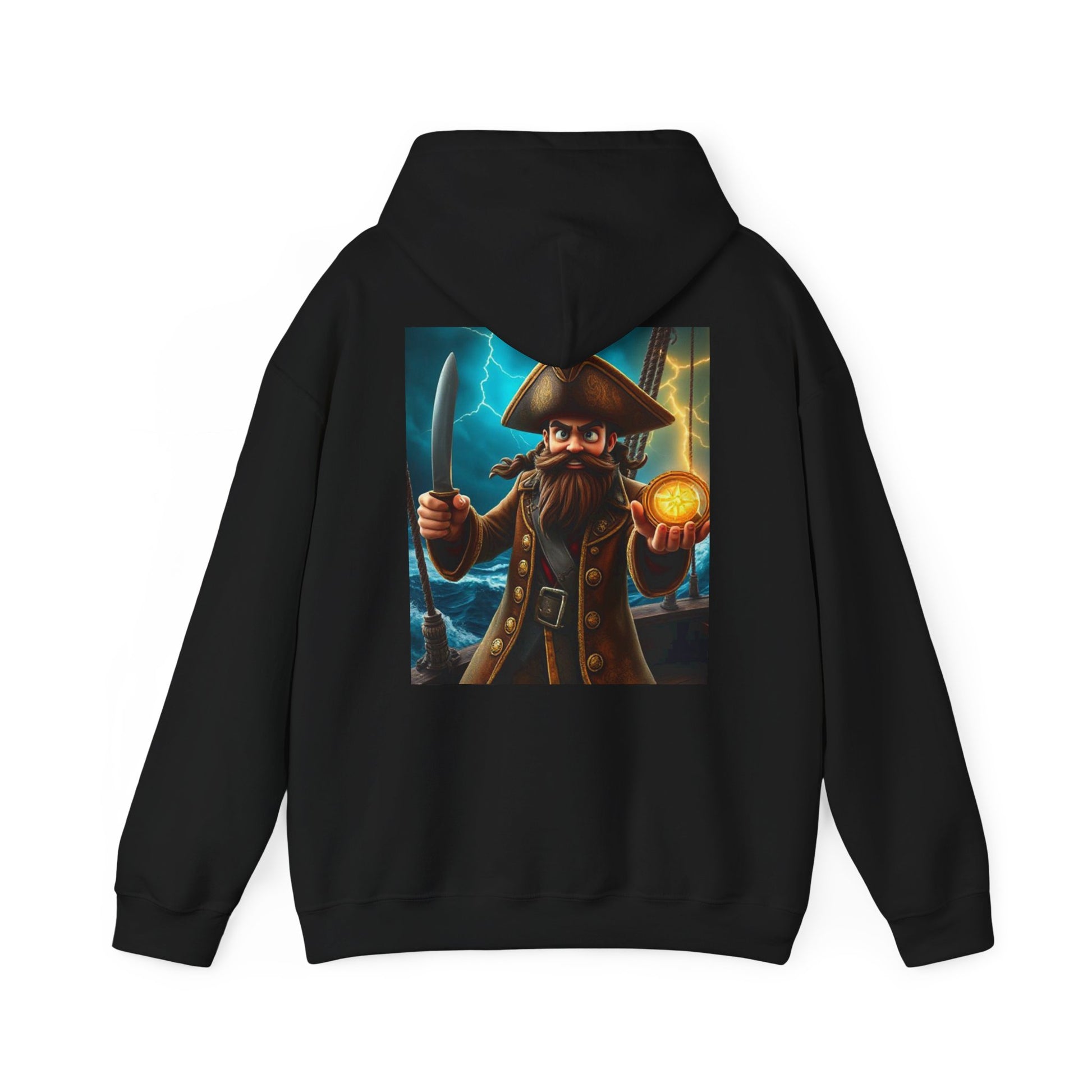 Pirate Adventure Unisex Heavy Blend™ Hoodie - Perfect for Gamers and Movie Lovers - Calzo's